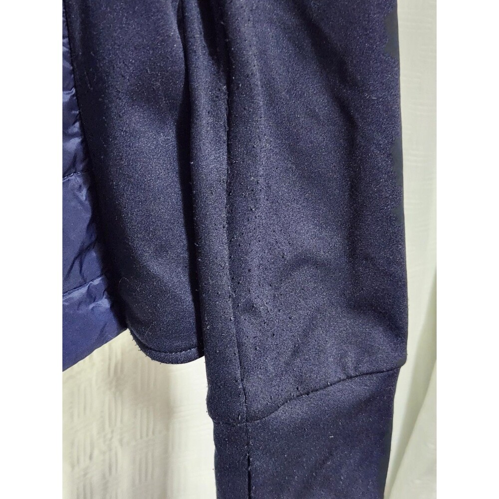 Zella Performance Navy Blue Mixed Media Jacket Womens Size - Picture 5 of 7